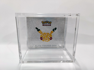ETB kutu ekran kutu mıknatıs kapak durumda vida meclisi kapatma akrilik koruyucu kılıf Pokemon için Fit - Product Image 3