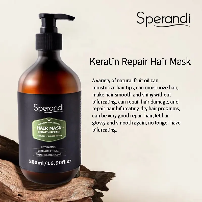 Professional Hair Damage Repair Avocado Argan Oil Care Private Label Keratin Hair Mask Treatment