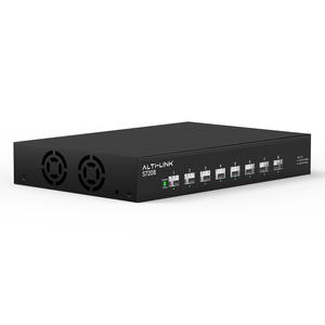 8-Port Layer 3 Netzwerk-Switch 10G SFP Multi-Gigabit-Rack-Mount-Rechen zentrum VLAN SNMP QoS Stapelbare Glasfaser Neuer Bestand
