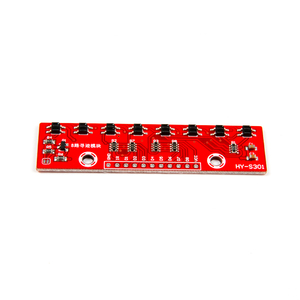 8-Wege-Infrarot-Leitungsverfolgungssensormodul Leitung Folgen Sie dem Modul Infrarot-Barriere sensor modul Ir-Leitung nach dem Sensor