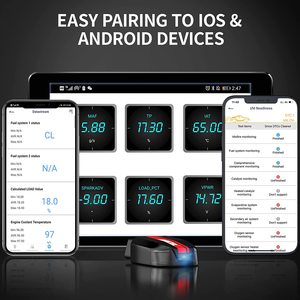 Auto herramienta de diagnóstico escáner ANCEL, BD200 OBD2 lector de código M prueba en flujo de datos de diagnóstico OBD 2 herramienta de diagnóstico del coche