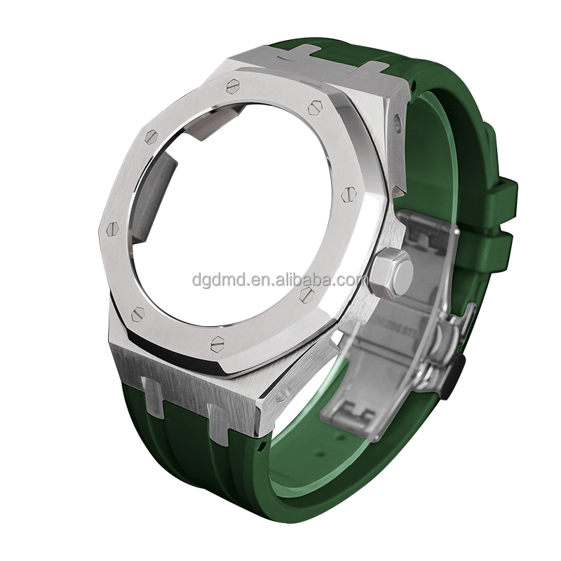 Ensemble argent + vert foncé (avec boulons)