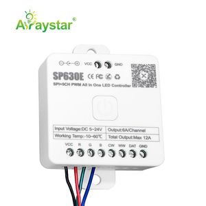 Design speciale 5-24V DC SPI RGB RGBW CCT all in one controller LED digital pixel APP controller LED dimmer per striscia LED - Product Image 1