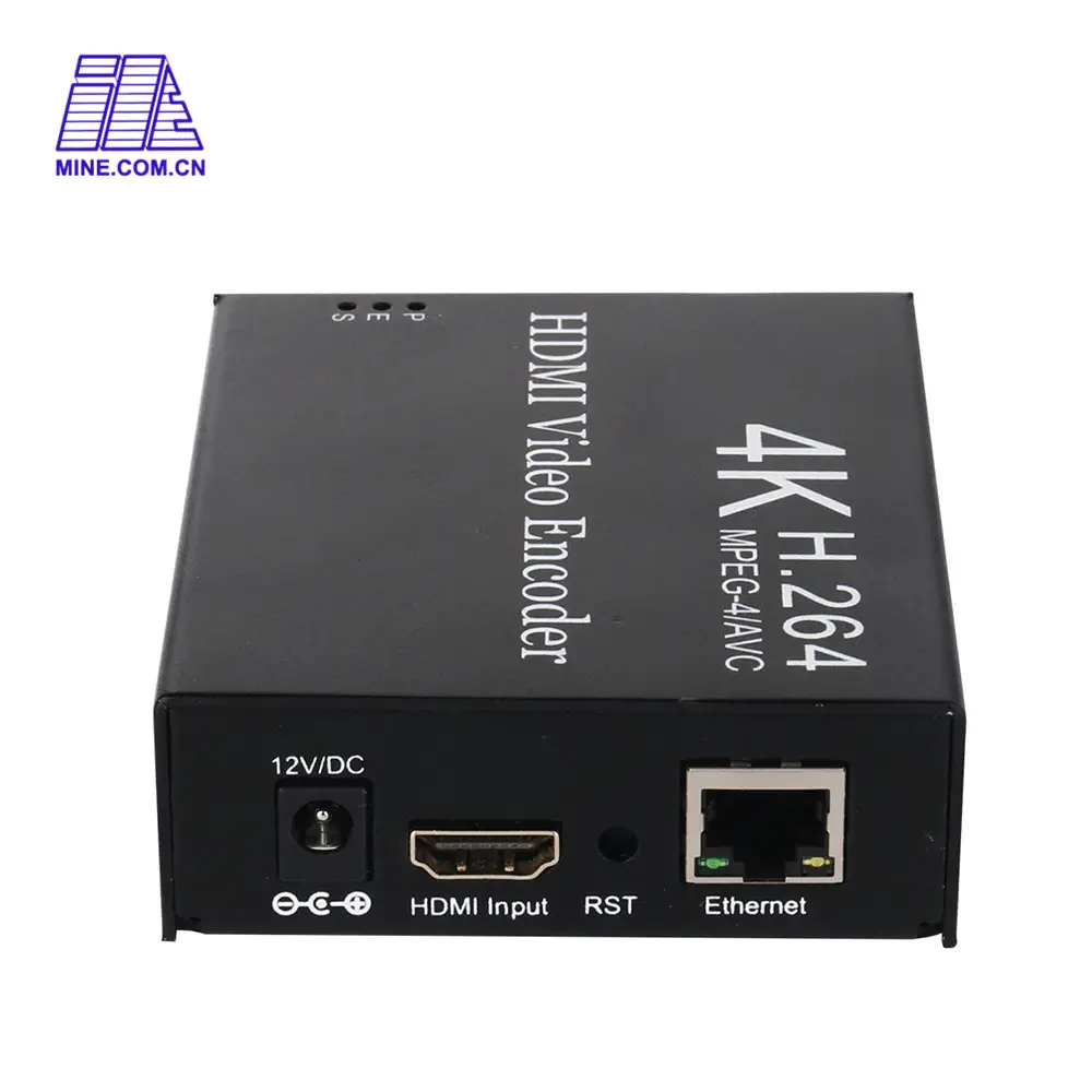 새로운 출시 MPEG-4 /H.264 AVC 4K HDMI Over IP 스트리밍 비디오 인코더