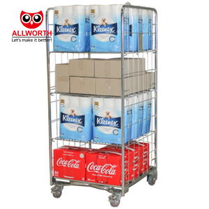 Quick <strong>Unloading</strong> 3-4 Sided Steel Material Large <strong>Loading</strong> Capacity Roll <strong>Container</strong> - Product Image 5