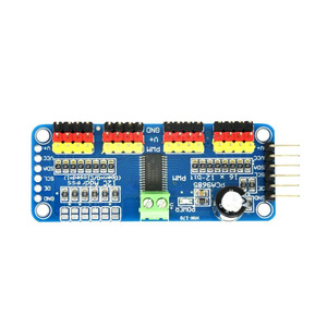 PCA9685PW เซอร์โวชิลด์16ช่อง12บิต PWM โมดูล PCA9685อินเตอร์เฟซ I2C ไดรเวอร์สำหรับ Raspberry Pi - Product Image 1