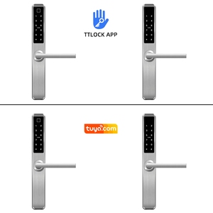 Fernbedienung Smart Türschloss Home Hotel Finger abdruck Digitale Tastatur Touchscreen App Netzwerk Cloud Daten speicher optionen - Product Image 4