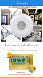 Geagood sensor de movimiento interruptor de luz lámpara led sensor de interruptor