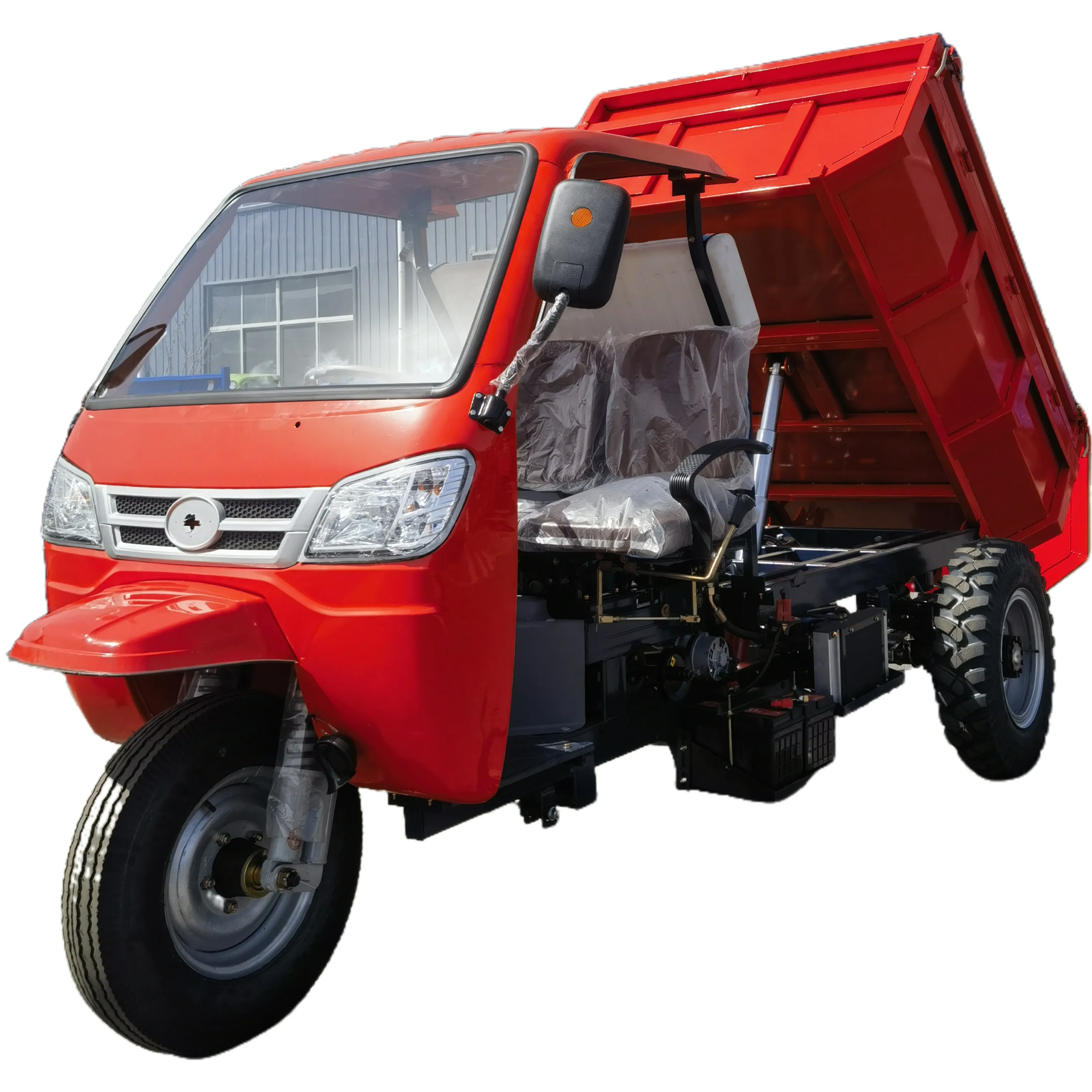 for Safe and Stable Ride Heavy Duty Diesel Tricycle Cargo Truck