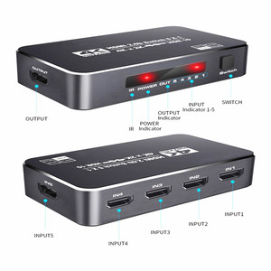 V2.0 5X1 <strong>HDMI</strong> <strong>Switch</strong> with HDR+ARC 3D 4K*2K@60Hz Support HDR 4K 60Hz 5x1 <strong>HDMI</strong> <strong>Switch</strong> up to <strong>5</strong> <strong>HDMI</strong> signal <strong>Input</strong> - Product Image 3