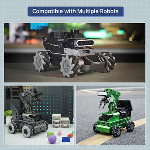 Placa de Control de Robot ROS para JETSON Raspberry Pi con Chip STM32F407VET6 compatible con Motor codificador de 4 canales PWM Bus Servo Control