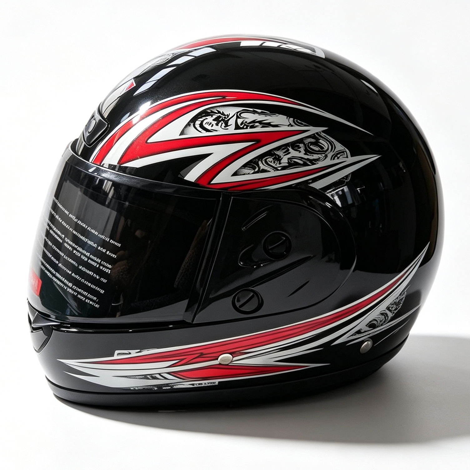 black red