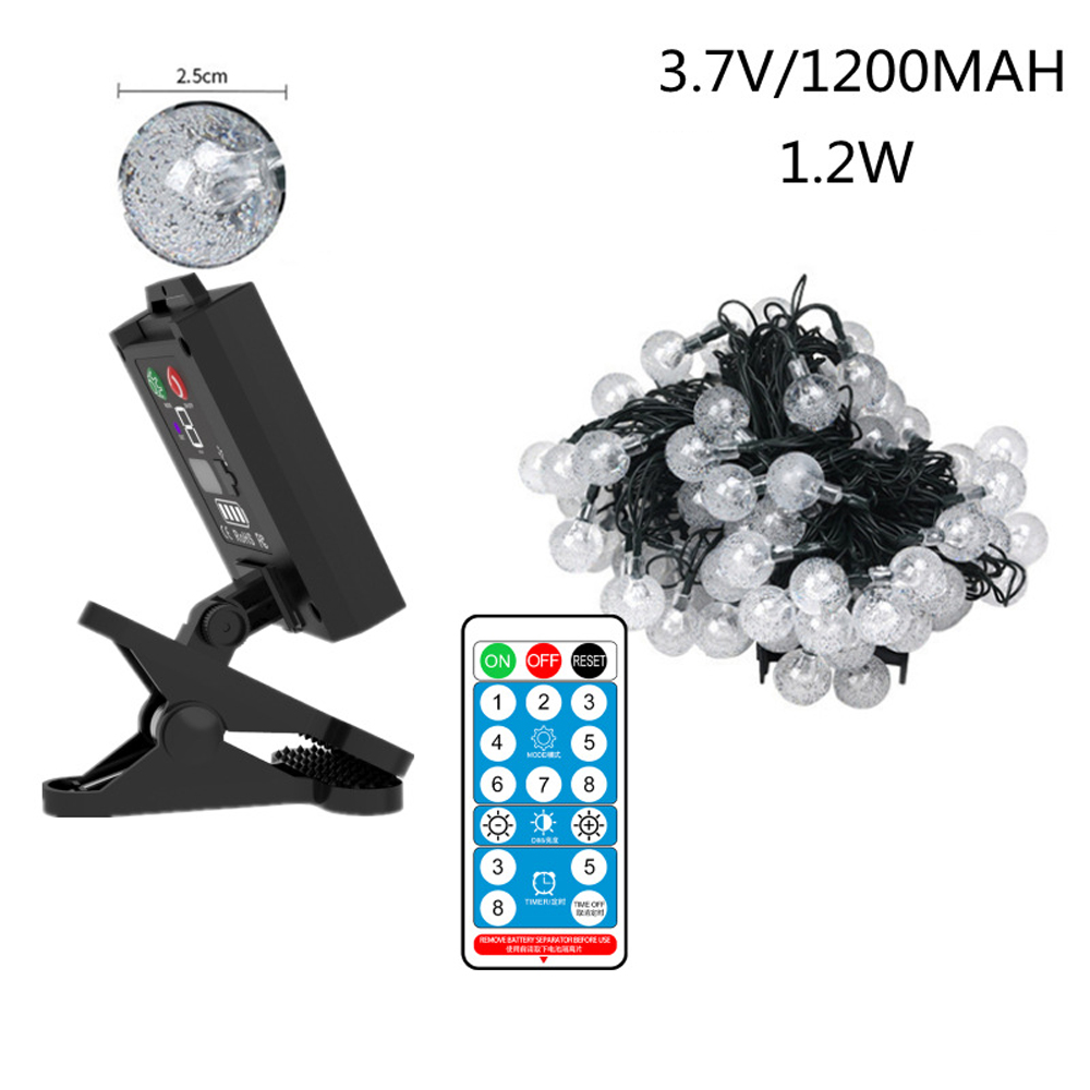 Clip-on avec télécommande, recharge USB, affichage numérique en mode lumière