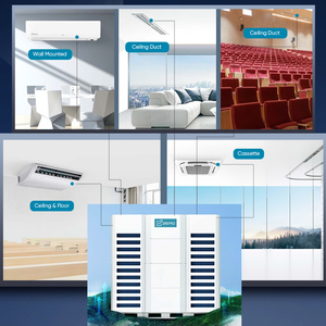 Sıfır 21000 34000 48000 Btu Inverter çok bölünmüş VRF klima sistemi akıllı çalışma akıllı klima 30 DC - Product Image 3