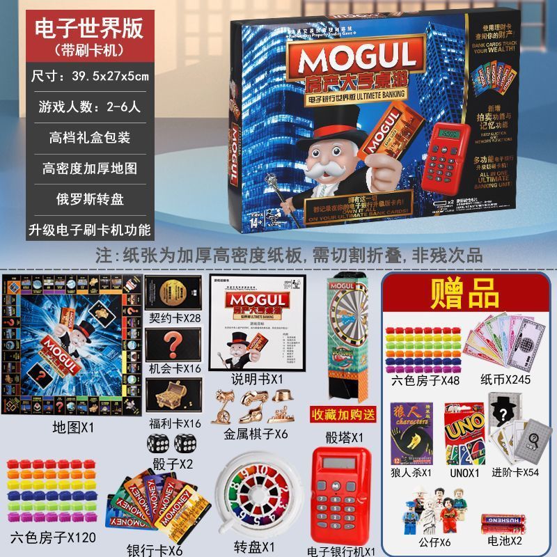 116 advanced thickened map electronic world edition gift pack