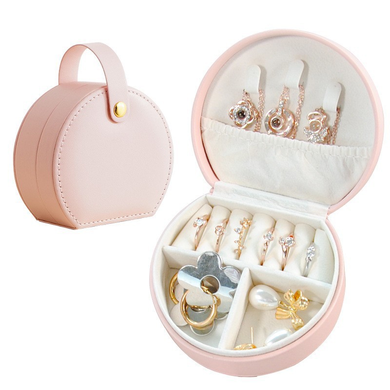 Half-circle handbag - pink