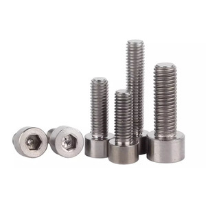 Tornillos de aleación de titanio puro Tornillos de cabeza hueca hexagonal Tornillos Ti de copa moleteada con material de aleación de titanio - Product Image 4