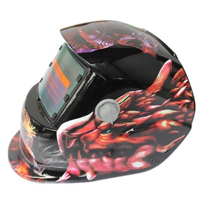 Tùy chỉnh đề can hàn thiết bị an toàn Hàn khuôn mặt lá chắn năng lượng mặt trời Powered Hàn Mũ bảo hiểm với Auto thẫm màu Lọc - Product Image 3