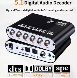 Dac DolbAV3オーディオデコーダーボードDolbDTSからアナログデコーダーデジタルからアナログオーディオコンバーター5.1 - Product Image 2