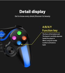 Controlador de juego inalámbrico para teléfono móvil V13 con soporte para teléfono Joystick X3 T3 V8 barato para teléfonos Apple Ios Android - Product Image 4