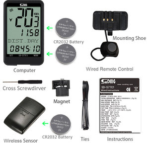 Factory Direct Sales Wireless Large Size Screen Backlight <strong>Cycling</strong> Speedometer Bicycle <strong>Computer</strong> with Hide Menu Mode - Product Image 4