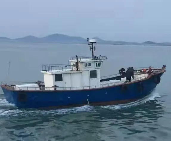Hot Sale 13.6 meter Commercial trawler Fiberglass Fishing boat