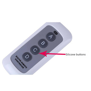 Taidacent Quattro Pulsante Tenda Porta Telecomandi 433MHZ Codice di Rotolamento di Telecomando Universale Telecomando per Cancello Elettrico - Product Image 3