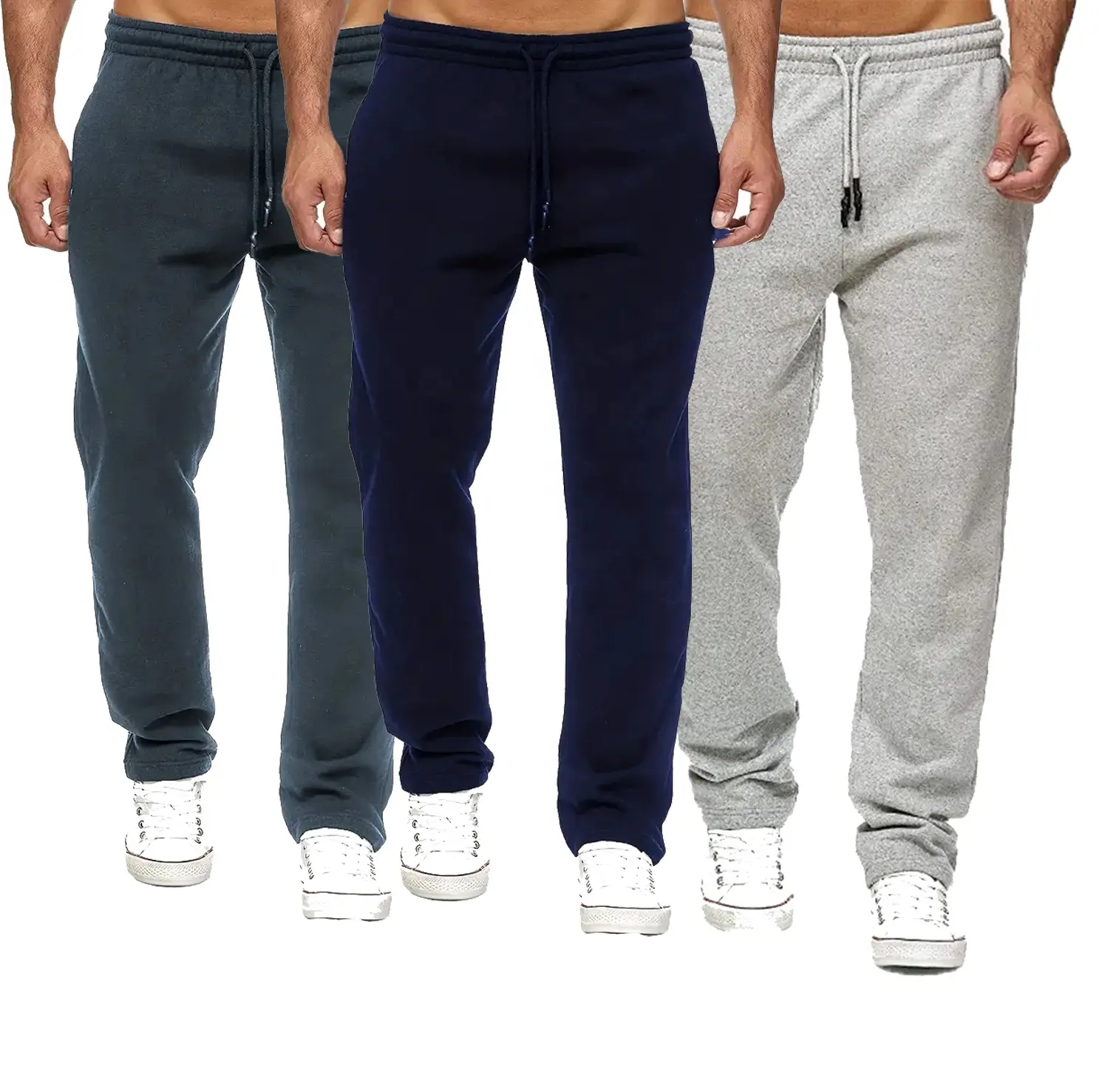 DUOLLB Streetwear ट्रैक पैंट मुद्रित लोगो फिट स्कीनी कपास पतलून चल रहे खेल पहनने जिम जॉगर्स कस्टम Mens Sweatpants