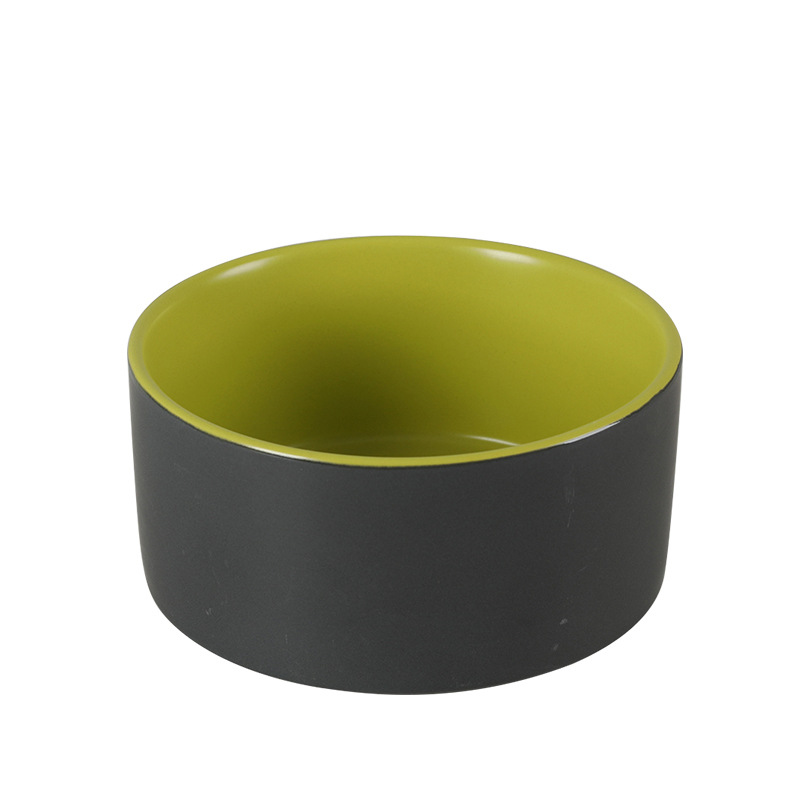Vert et gris foncé (bol unique)