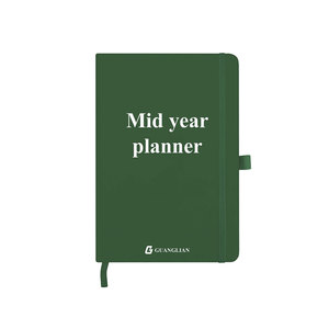 2025 all'ingrosso su misura A5 mensile Planner Notebook senza data diario vari in pelle tessuto di vendita caldo Notebook - Product Image 1