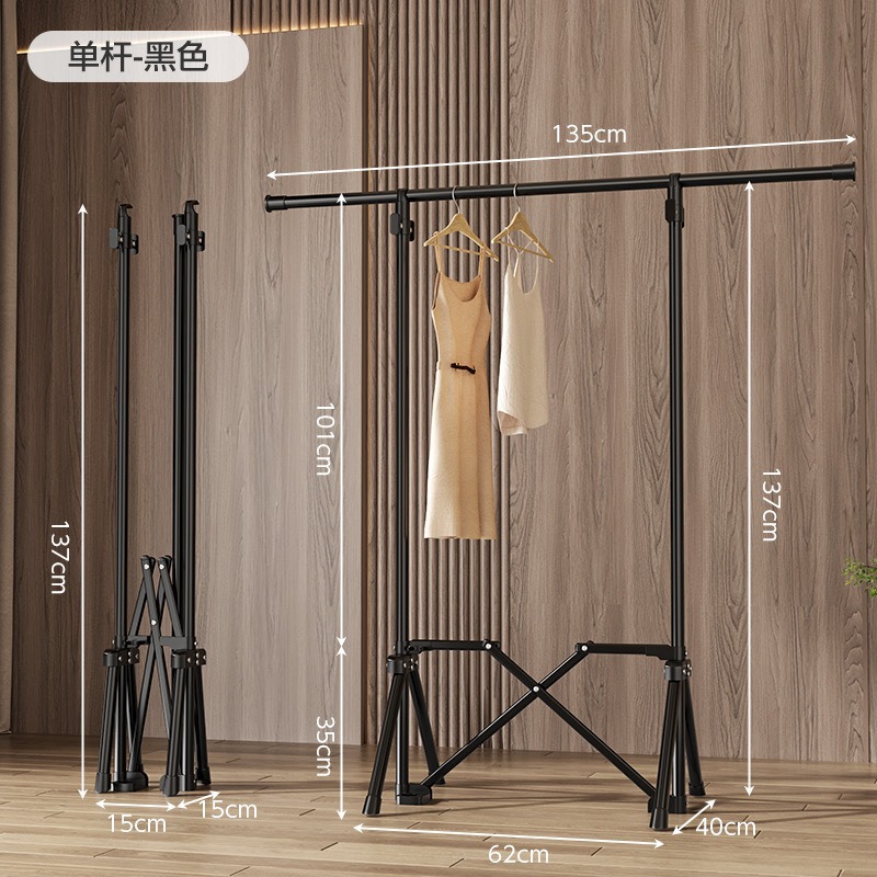 Un design unipolaire noir compact et stable.