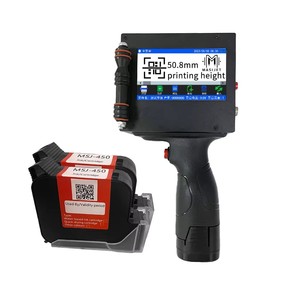 OEM Portable Lightweight Quick Drying Hand Chargen nummer Handheld-Tinten strahl drucker Verfalls datum Codierer Maschine auf Plastiktüte