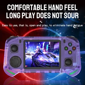 P.NEW RX6H Handheld <strong>Game</strong> Console 3.5-in 640*480 IPS Screen 64 Bit System Built in 15K+<strong>Games</strong> Linux System 128GB <strong>Games</strong> Kid Gift - Product Image 3