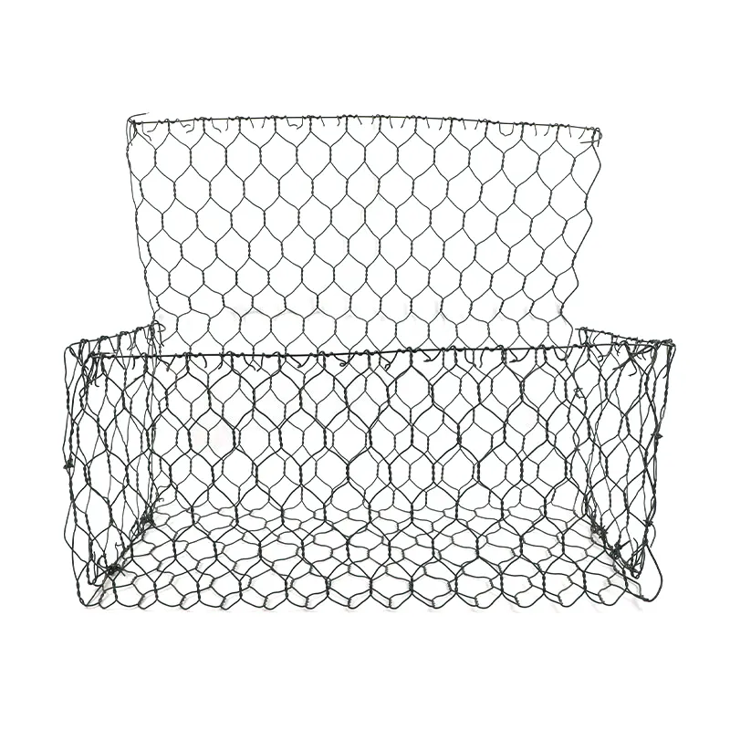 Maille de panier de Gabion en métal remplie de pierre ou de roche pour le mur de rivière