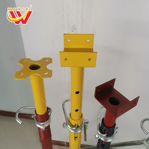 Q235 staffe in acciaio resistente per ponteggi con telaio leggero utilizzate per supporti di supporto per cassaforma da costruzione regolabili