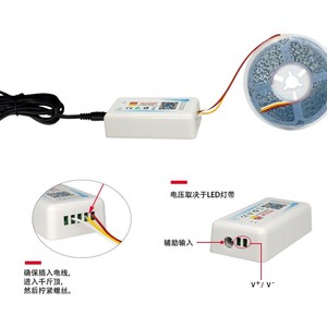 Wi-Fi умный светодиодный контроллер граффити монохромный cct/rgb/rgbw/rgbcw голосовой интеллектуальный контроллер - Product Image 3