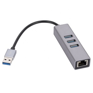 USB a RJ45 Gigabit scheda di rete Drive espansione Free Dock Gigabit Computer 3.0HUB integrato - Product Image 2