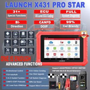 2024 Neuestes X431 PRO Star Elite OBD2-Scannerwerkzeug für die Auto diagnose mit 32 Funktionen ECU-Programm codierung für Benzin autos - Product Image 3