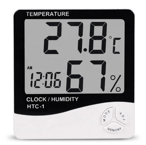 Medidor de humedad y temperatura digital electrónico con pantalla LCD - Product Image 1