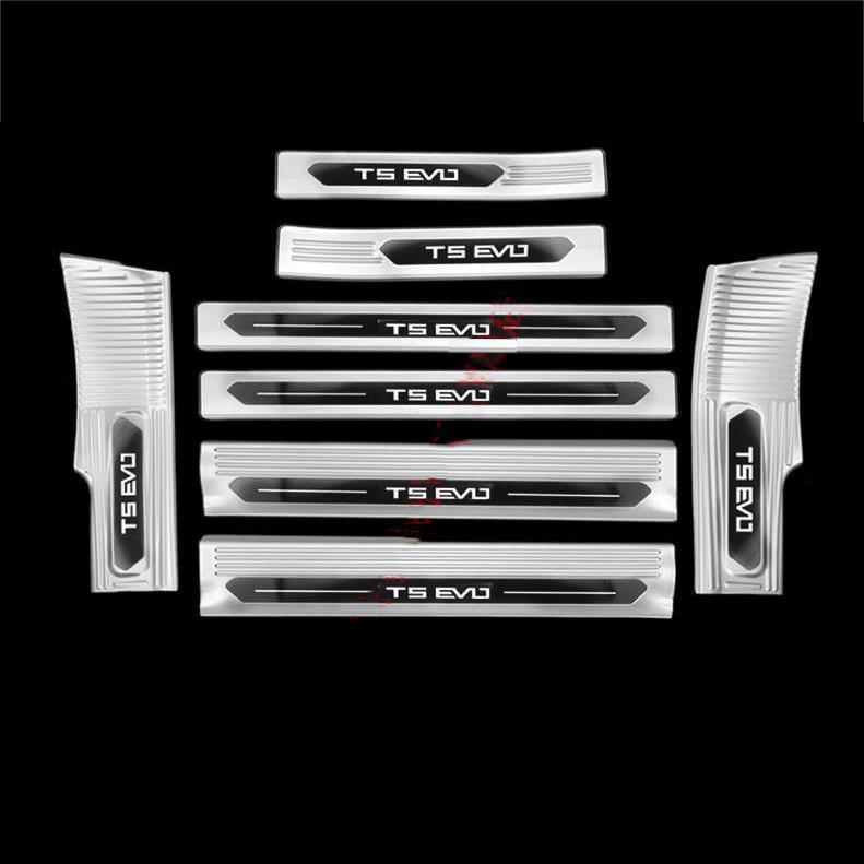 Puerta alféizar 8PCs plata