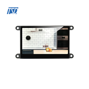 Monitor Lcd de 4,3 pulgadas con panel táctil de 800 pulgadas de resolución 480 (RGB) * y la interfaz de usuario es UART/RS232/RS485 40pin GPIO