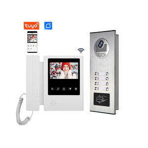 8 <strong>Buttons</strong> Apartment 530*8-V43E168-WIFI Tuya Video <strong>Intercom</strong> Doorbell Smart Camera <strong>System</strong> <strong>With</strong> RFID Card Unlock - Product Image 1