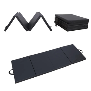 Katlanır 5cm <span class=keywords><strong>Yoga</strong></span> paspaslar kalın kaymaz anti-gözyaşı çevre dostu konfor deri Fitness Pilates egzersiz spor egzersiz sünger paspaslar