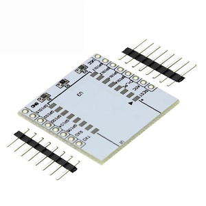 10pcs <strong>ESP8266</strong> serial <strong>WIFI</strong> <strong>Module</strong> Adapter Plate Applies to ESP-07, ESP-12F, ESP-12E Wireless Board - Product Image 1