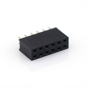 2*6p Female <strong>Header</strong> 2.54mm*8.5H DIP Connector Pcb Double Row Female <strong>Pin</strong> <strong>Header</strong> Socket 2.54mm <strong>Headers</strong> - Product Image 3