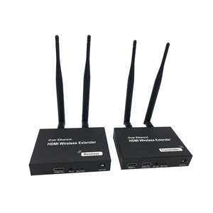 200M HDMI兼容扩展器无线WiFi AV发送器音频视频发送器接收器2.4G/5G 1080P本地环路，带IR - Product Image 1