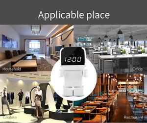 นาฬิกาแสดงผล360องศาการเชื่อมต่อ WiFi HD 1080P หุ่นยนต์กล้องควบคุมระยะไกล - Product Image 4