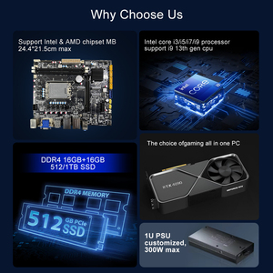 Computador, <span class=keywords><strong>gaming</strong></span> desktop cpu core i9 pc <span class=keywords><strong>gaming</strong></span> i7 16 gb ram 1tb curvo tudo em um computador 27 polegadas
