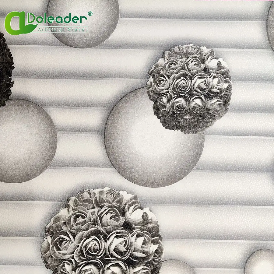 Doleader 최고의 새로운 디자인 인테리어 벽지 깊은 양각 3d 벽지 판매 stocklot
