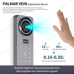 Tuya Wifi Smart lock 3D riconoscimento del volto serratura digitale sblocco delle impronte digitali in tempo reale funzione di videochiamata blocco senza chiave con fotocamera - Product Image 6